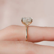 Handmade Delicate Solitaire Wedding Ring